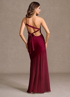 Vestido Merlot Largo Fatima image2