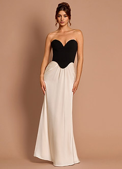 Cynthia Negro Vestido largo image3