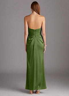 Azazie Lexie Final Sale Juniper Sheath Strapless Stretch Satin Convertible Dress image3