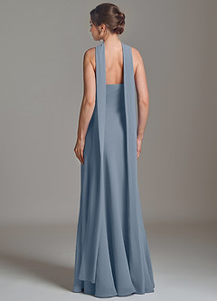 Azazie Ilana Bridesmaid Dresses Twilight A-Line Strapless Chiffon Dress image2