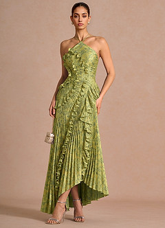 Hatsu Moss Navy Maxi Dress image3