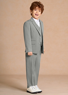 front Oliver Grey Boys 3-Piece Suit