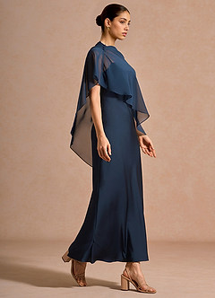 Flora Navy Maxi Dress image5