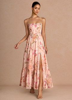 Liorah Abstract Bouquet Floral Maxi Dress image4