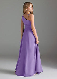 Azazie Dallas Junior Tahiti A-Line Pleated Chiffon Dress image5