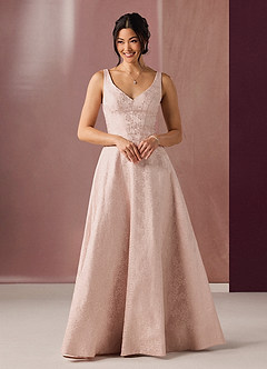 Satine 블러쉬 핑크 맥시 드레스 image3