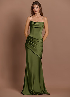 Robe Longue Olive Pelagia image6