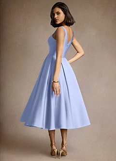 Tamsin Pale Periwinkle Midi Dress image4