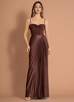 Ulyssa Mocha Coco Maxi Dress image4