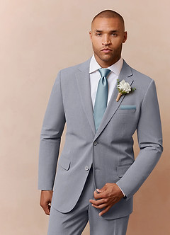 front Stretch Satin Pocket Square