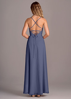 Azazie Mei Bridesmaid Dresses Stormy A-Line Chiffon Dress image6