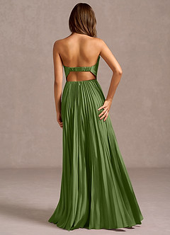 Kaia Olive Green Maxi Dress image2