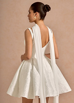 Esmarie Ivory White Mini Dress image6