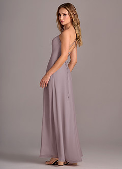 Azazie Mei Bridesmaid Dresses Dusk A-Line Chiffon Dress image5