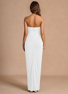 Robe Longue Blanc Anais image2