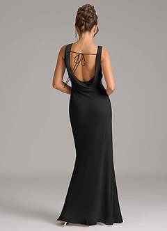 Ceridwen Negro Vestido largo image6