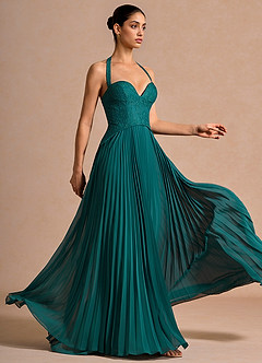 Elicia Teal Maxi Dress image3