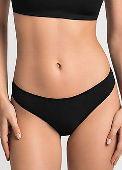 front Azazie Wide-band Thong