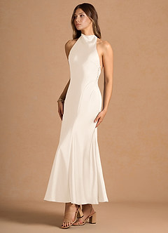 Vestido Crema Largo Diantha image5