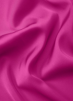 front Julian Fuchsia Stretch Satin Dress Shirt