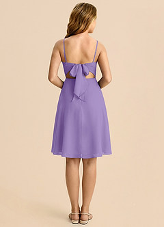 Azazie Shale Jurk van Chiffon met A-Lijn Boog Tahiti image2