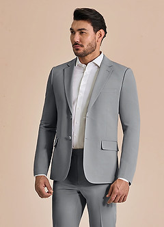 front William Grey Comfort Blend  Suit Jacket