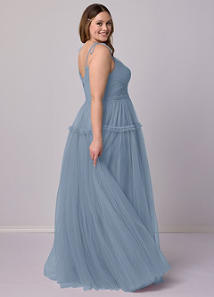 Barbie ♥ Azazie Final Sale Blue Jay A-Line Tulle Dress image8