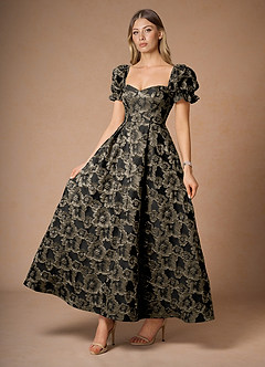 Maxi jurk Amy Zwart image6