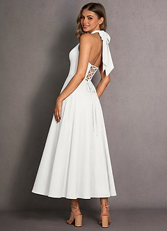 Isabeau White Maxi Dress image2
