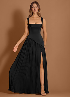 Vestido Negro Largo Stephanie image4