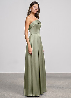 Isolde Maxi Klänning Dusty Sage image4