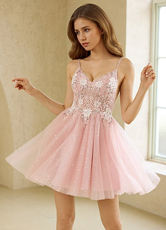 Shimira Rosa Minivestido image7