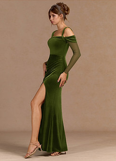 Taliyah Olive Maxi Dress image5