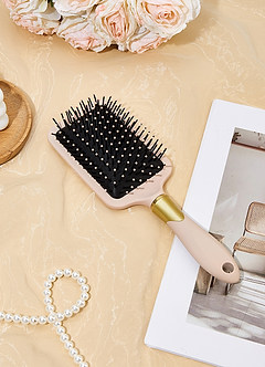 front Personalized Name Comb Custom Hair Brush Gift