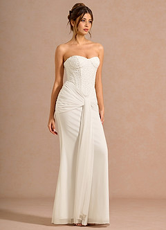 Dovelle Cream Maxi Dress image3