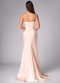 Keira Rose Gold Corset Gown image3