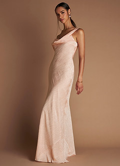 Robe Longue Rose Clair Jules image4