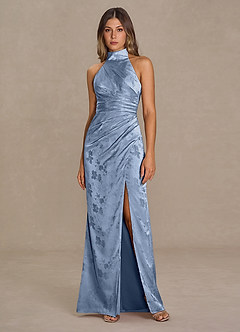 Rosalind Powder Blue Maxi Dress image2