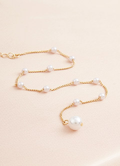 front Mini Pearl Back Body Chain