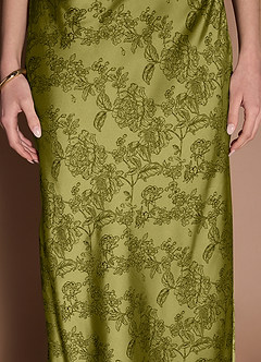 Gelina Maxi Klänning Mossa Marin image6