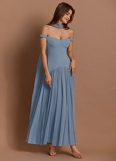 Isolde Powder Blue Maxi Dress image4