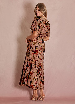 Darla Mauve Multi Maxi Dress image2