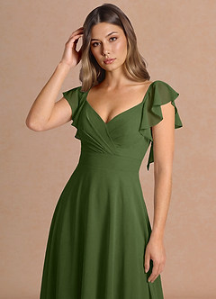Leilani Olive Midi Dress image5