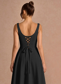 Brynn Black Midi Dress image2