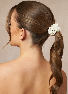 front Pearl Scrunchie