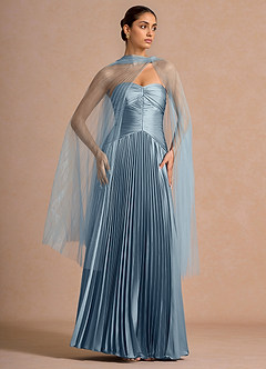 vestido Maxi Pó Azul Adalina image4