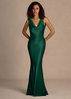 Kastra Emerald Open Back Maxi Dress image2