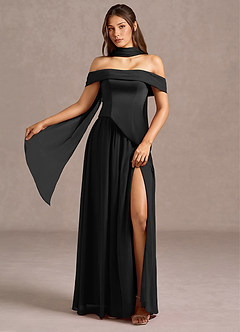 Vestido Negro Largo Liora image3