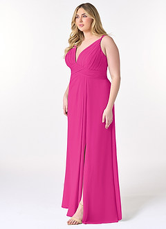 Robe Rose Vif Maren Allure image8