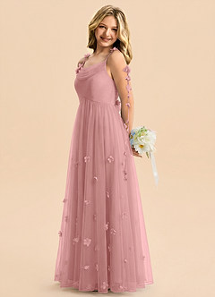 front Azazie Stevie Junior Formal Dress